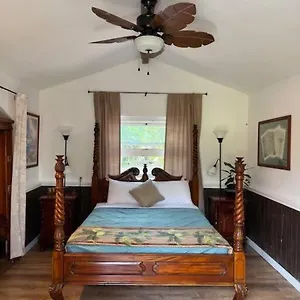 Holiday home The Red And Hawaiian Pond Garden Paradise!, Keaau